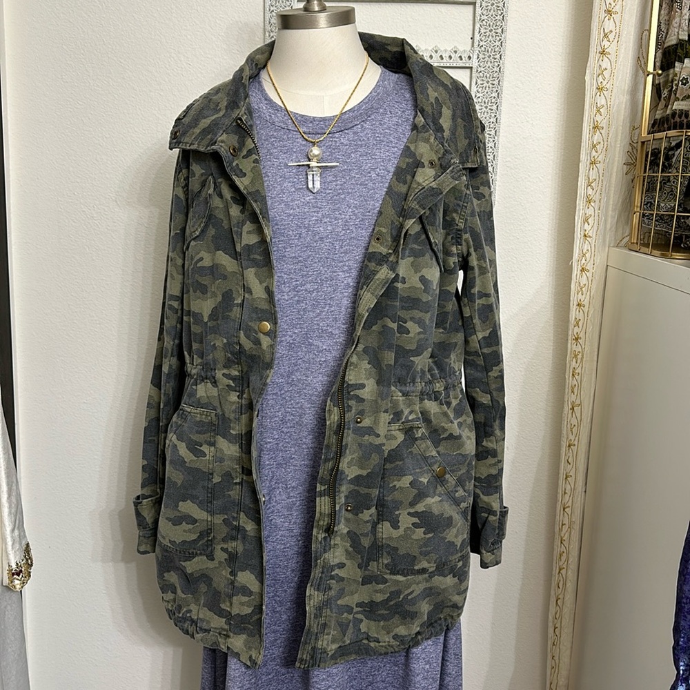 Velvet como jean jacket Large